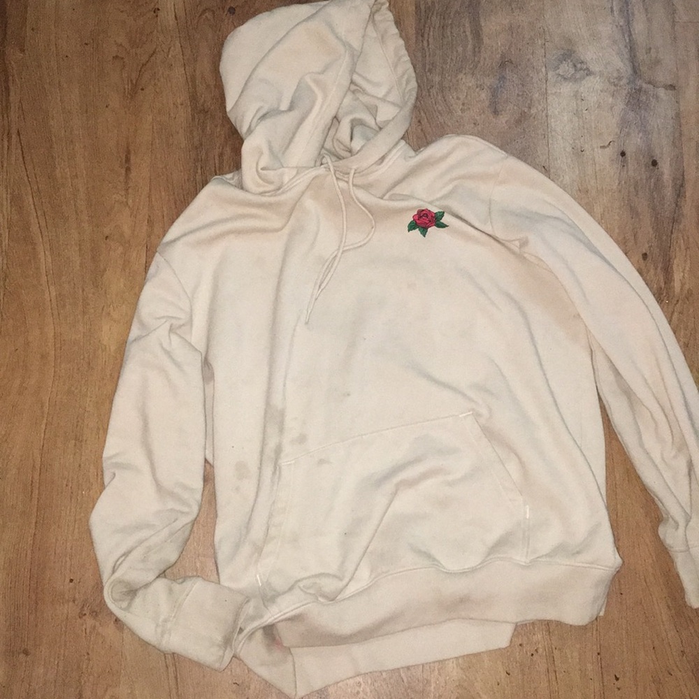 Divide Hoodie Rose Petal